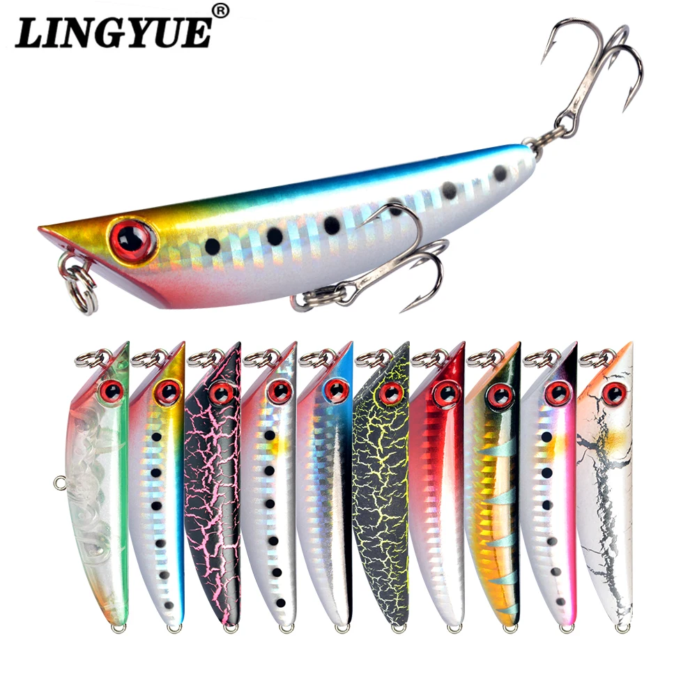 1PCS Pencil Crankbait Hard Bait Tight Wobble Slow Floating High Quality ABS Model 8.5g 8cm Fishing Lure Swimbait
1PCS Pencil Crankbait Hard Bait Tight Wobble Slow Floating High Quality ABS Model 8.5g 8cm Fishing Lure Swimbait