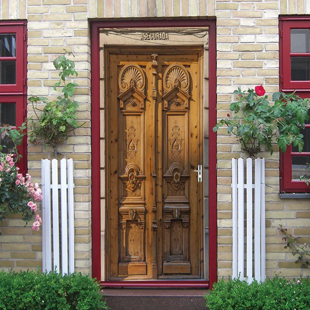 Абстрактные 3D винтажные резные деревянные двери ПВХ дверные наклейки виниловые обои для гостиной художественные дверные плакаты самоклея...
Абстрактные 3D винтажные резные деревянные двери ПВХ дверные наклейки виниловые обои для гостиной художественные дверные плакаты самоклея...