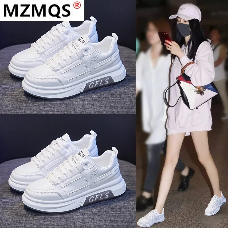 New Women Shoes 2021 Small White Shoes Women Pu Comfortable Casual Shoes Fashion Lace-up Flat Shoes Woman Outdoor Sneakers
New Women Shoes 2021 Small White Shoes Women Pu Comfortable Casual Shoes Fashion Lace-up Flat Shoes Woman Outdoor Sneakers