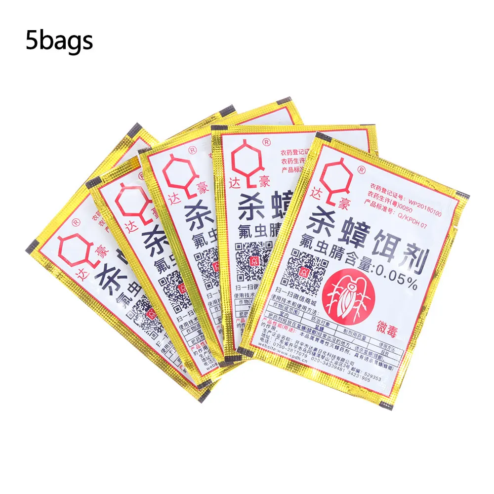 5Packs Cockroach Killer Powder Ants Repellent Repeller Trap Killer Ant Killing Baits Pest Control Destroy Garden Supplier Dropsh
5Packs Cockroach Killer Powder Ants Repellent Repeller Trap Killer Ant Killing Baits Pest Control Destroy Garden Supplier Dropsh