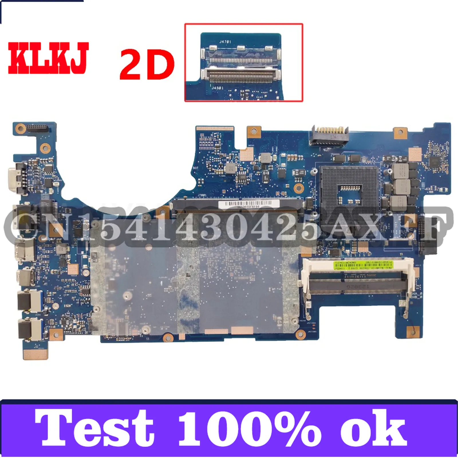 KLKJ G75VX Laptop Motherboard For ASUS G75VX G75VW G75V G75 Test Original Mainboard 2D
KLKJ G75VX Laptop Motherboard For ASUS G75VX G75VW G75V G75 Test Original Mainboard 2D