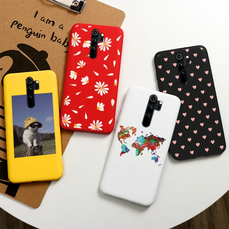 Мраморный прекрасный ТПУ чехол для Xiaomi Redmi Note 8 Pro T карта мира силиконовые чехлы