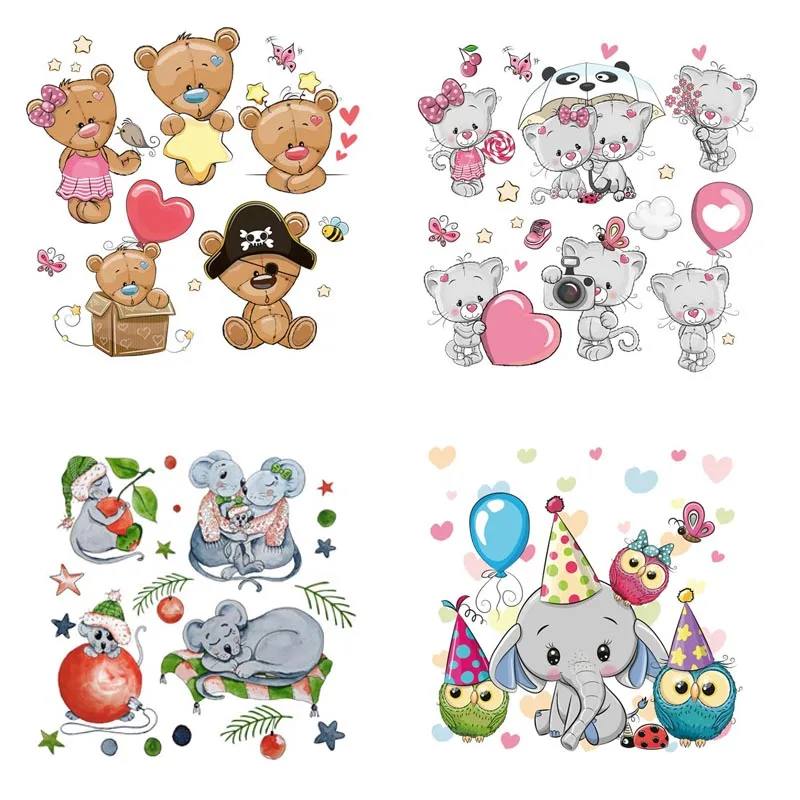 Lovely Small Animals Ironing Stickers Heat Transfer Clothes Stickers Patch Thermal Iron On Transfer For Kid Clothes Baby T-shirt
Lovely Small Animals Ironing Stickers Heat Transfer Clothes Stickers Patch Thermal Iron On Transfer For Kid Clothes Baby T-shirt