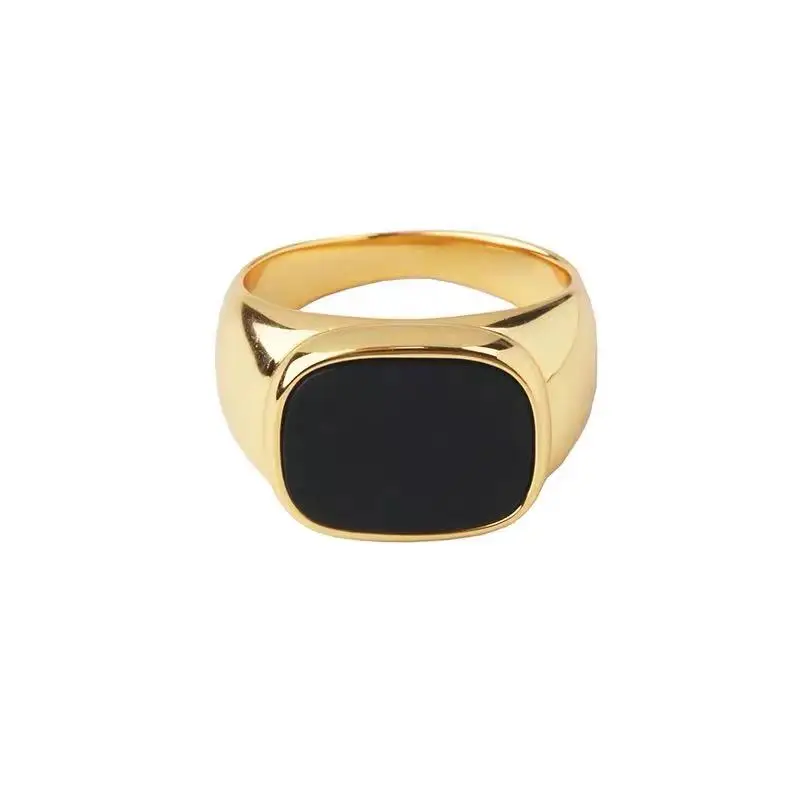 European and American Exaggerated Three Piece Set Of Gold Black Oval Rings For Woman Gothic Finger Jewelry Party Girl's Ring
European and American Exaggerated Three Piece Set Of Gold Black Oval Rings For Woman Gothic Finger Jewelry Party Girl's Ring