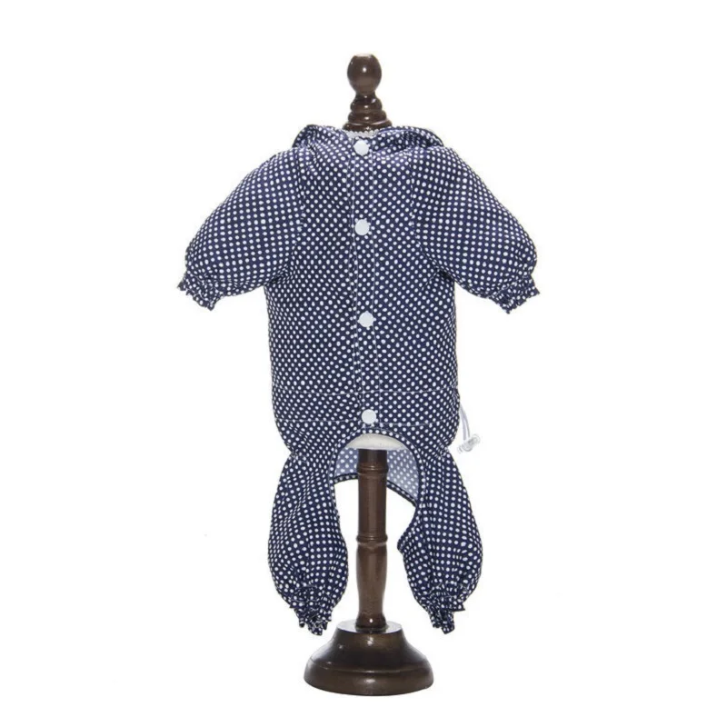 Dog Raincoat Korean Polka Dot Summer Outing Four-Legged Waterproof and Dustproof Clothes Puppy Pet Raincoat Dog Accessories
Dog Raincoat Korean Polka Dot Summer Outing Four-Legged Waterproof and Dustproof Clothes Puppy Pet Raincoat Dog Accessories