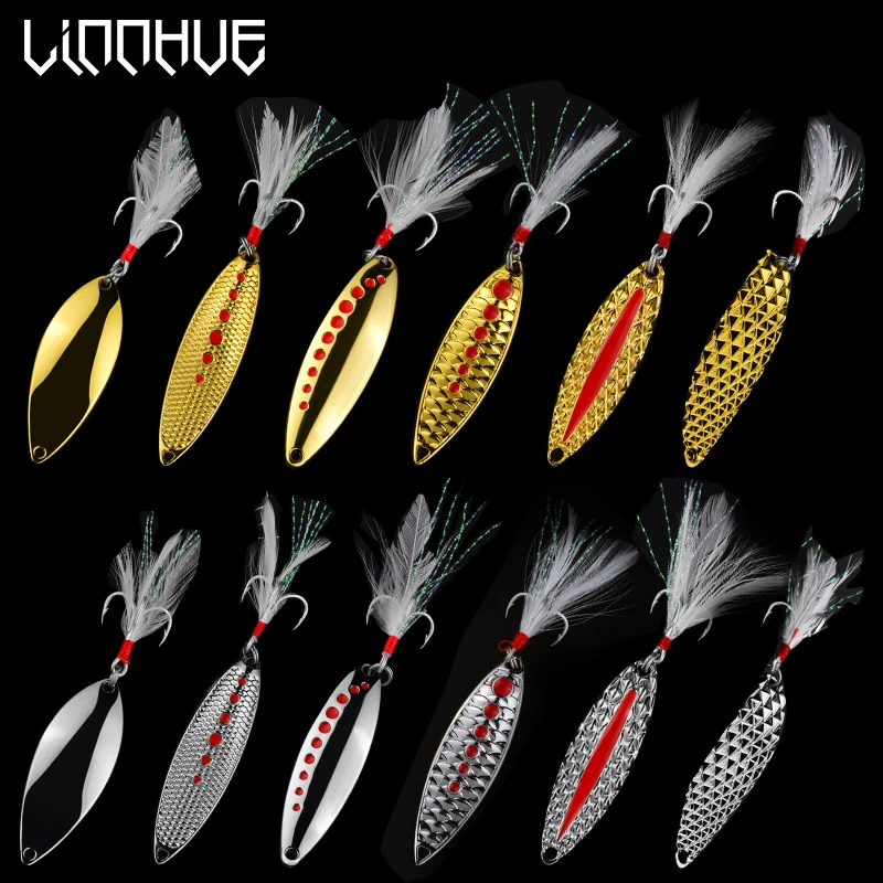 LINNHUE 1PCS Fishing Lure Leech 3.4-6.7cm 5g 7.5g 7g 10g 15g 20g Zinc Alloy Spool Lure Hard Bait Sea Lake Lure Treble Hook
LINNHUE 1PCS Fishing Lure Leech 3.4-6.7cm 5g 7.5g 7g 10g 15g 20g Zinc Alloy Spool Lure Hard Bait Sea Lake Lure Treble Hook