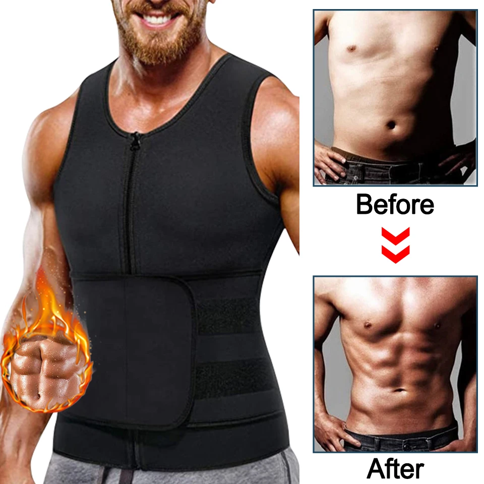 Slimming Body Corset Sauna Sweat Belly Sheath Belt Shapewear Men Binders And Shapers Waist Trainer Fitness Vest Neoprene Shaper
Slimming Body Corset Sauna Sweat Belly Sheath Belt Shapewear Men Binders And Shapers Waist Trainer Fitness Vest Neoprene Shaper