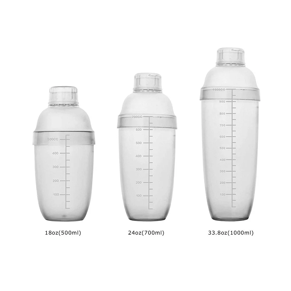 Plastic Cocktail Shaker mikser 3-Piece Drink Mixer Boba Tea Shaker шейкер для коктейлей mixer boston shaker
Plastic Cocktail Shaker mikser 3-Piece Drink Mixer Boba Tea Shaker шейкер для коктейлей mixer boston shaker