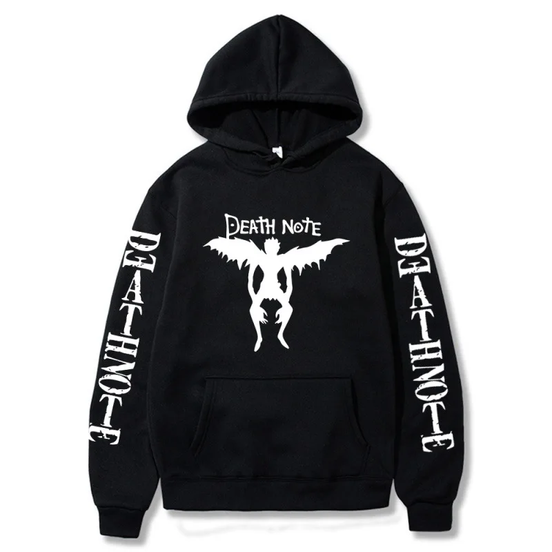 Толстовка мужская с японским аниме «Death Note», милая осенне-зимняя толстовка, уличная одежда с забавным мультяшным рисунком в стиле Харадзюку,...
Толстовка мужская с японским аниме «Death Note», милая осенне-зимняя толстовка, уличная одежда с забавным мультяшным рисунком в стиле Харадзюку,...