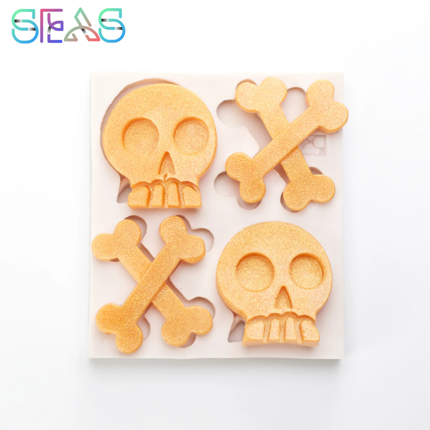 Skull Cake Decoration Mould Death Sign Chocolate Fondant Mould Creativity Soft Dessert Resin Molds Silicone Mold Baking Molds
Skull Cake Decoration Mould Death Sign Chocolate Fondant Mould Creativity Soft Dessert Resin Molds Silicone Mold Baking Molds