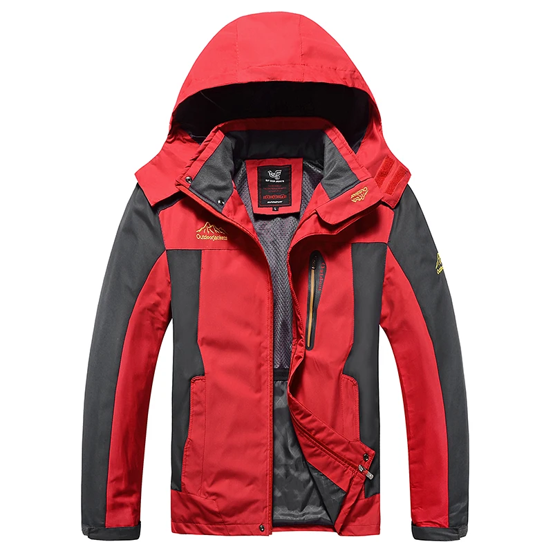 Camping Hiking Jacket Men Autumn Outdoor Sports Coats Climbing Trekking Windbreaker Travel Waterproof Jackets Black 8XL
Camping Hiking Jacket Men Autumn Outdoor Sports Coats Climbing Trekking Windbreaker Travel Waterproof Jackets Black 8XL