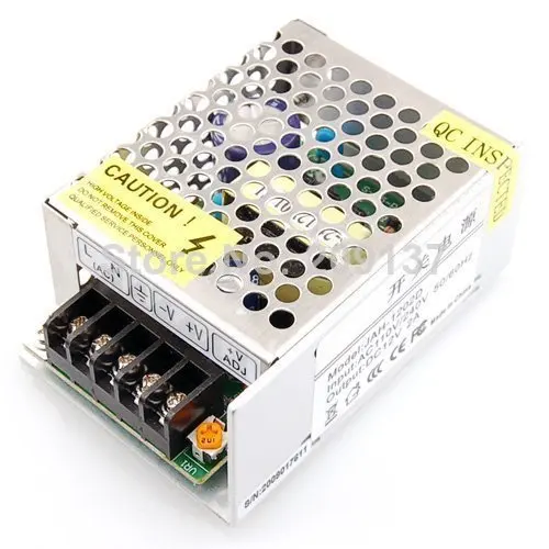 New Style 24W LED Driver LED Power Supply LED Transformer for 3528 5050 Led Strip 12V 2A Aluminum shell
New Style 24W LED Driver LED Power Supply LED Transformer for 3528 5050 Led Strip 12V 2A Aluminum shell