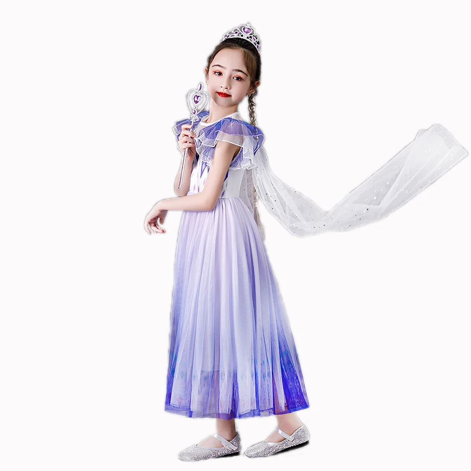 Snow Queen Kids Girls Elsa Dress Summer Short Sleeve Princess Dress Elsa Cosplay Halloween Christmas Dress Girls Clothes
Snow Queen Kids Girls Elsa Dress Summer Short Sleeve Princess Dress Elsa Cosplay Halloween Christmas Dress Girls Clothes