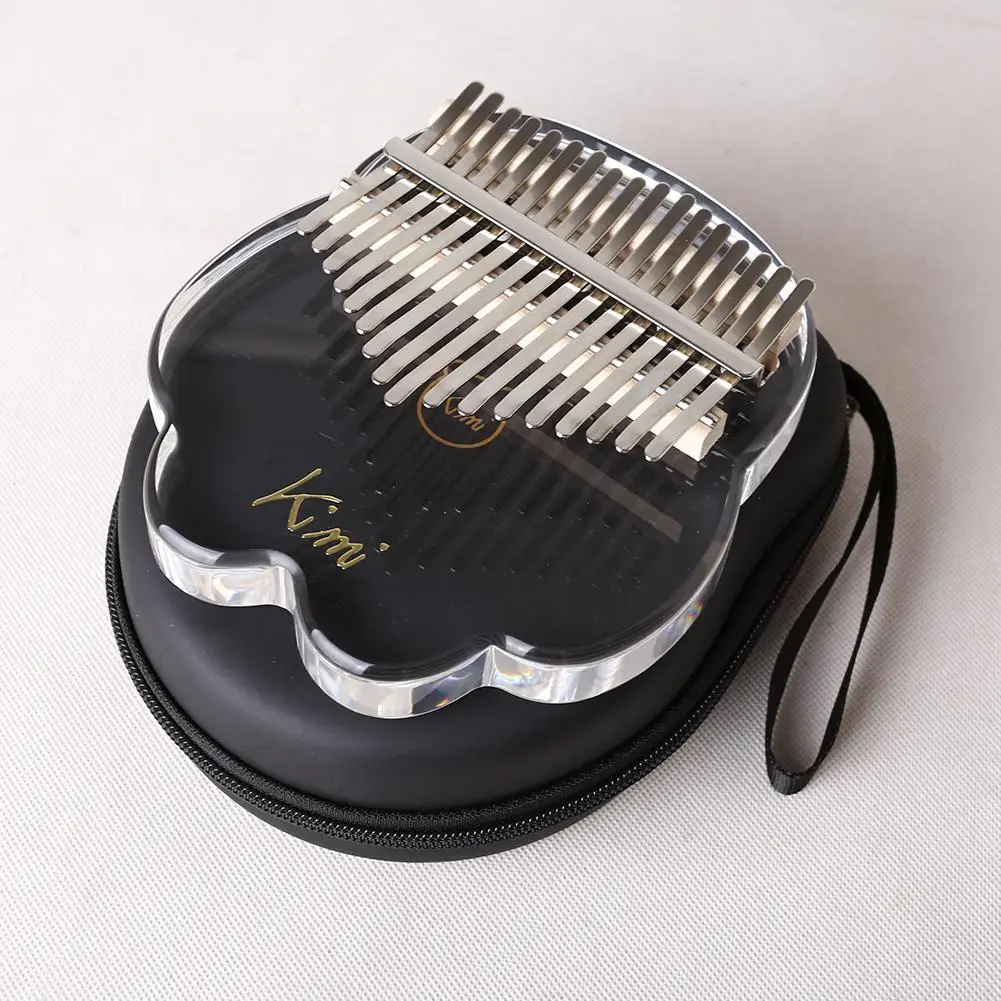 Kalimba Cute Cat Claw Shaped 17 Key Kalimba Thumb Finger Piano Acrylic Transparent Keyboard Instrument with Tuner Hammer Gig Bag
Kalimba Cute Cat Claw Shaped 17 Key Kalimba Thumb Finger Piano Acrylic Transparent Keyboard Instrument with Tuner Hammer Gig Bag