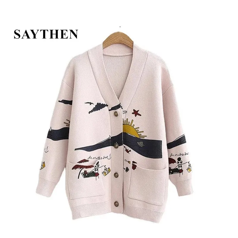 Женский вязаный кардиган с длинным рукавом, на осень и зиму
Женский вязаный кардиган с длинным рукавом, на осень и зиму