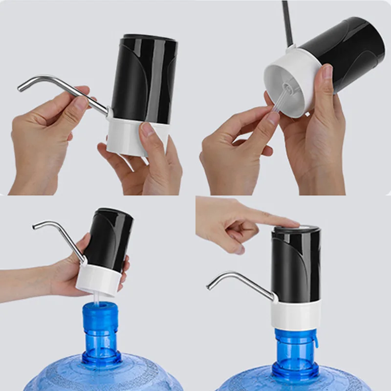 Two Mode Barrelled Water Pump USB Charging Automatic Electric Water Dispenser Pump Auto Switch Drinking Dispenser Accessories
Two Mode Barrelled Water Pump USB Charging Automatic Electric Water Dispenser Pump Auto Switch Drinking Dispenser Accessories