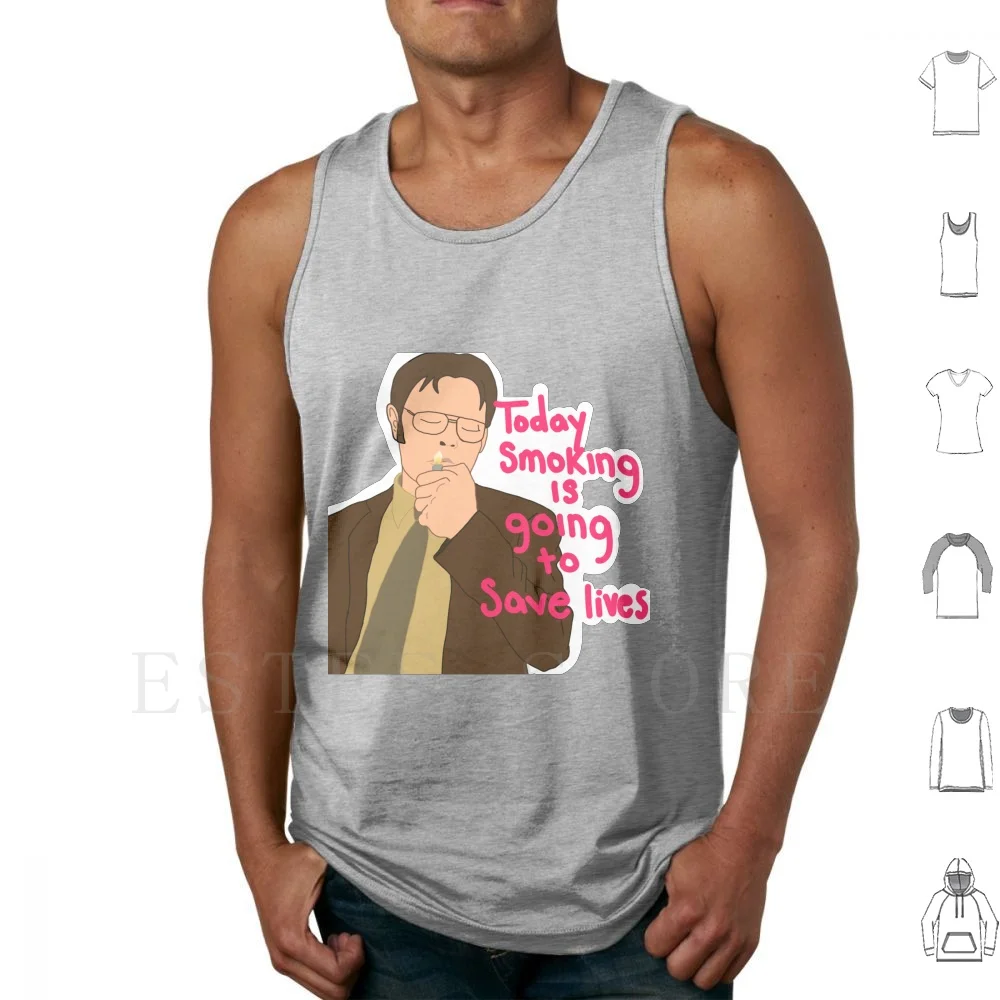 Today Smoking Is Going To Save Lives Tank Tops Vest Sleeveless The Office Dwight
Today Smoking Is Going To Save Lives Tank Tops Vest Sleeveless The Office Dwight