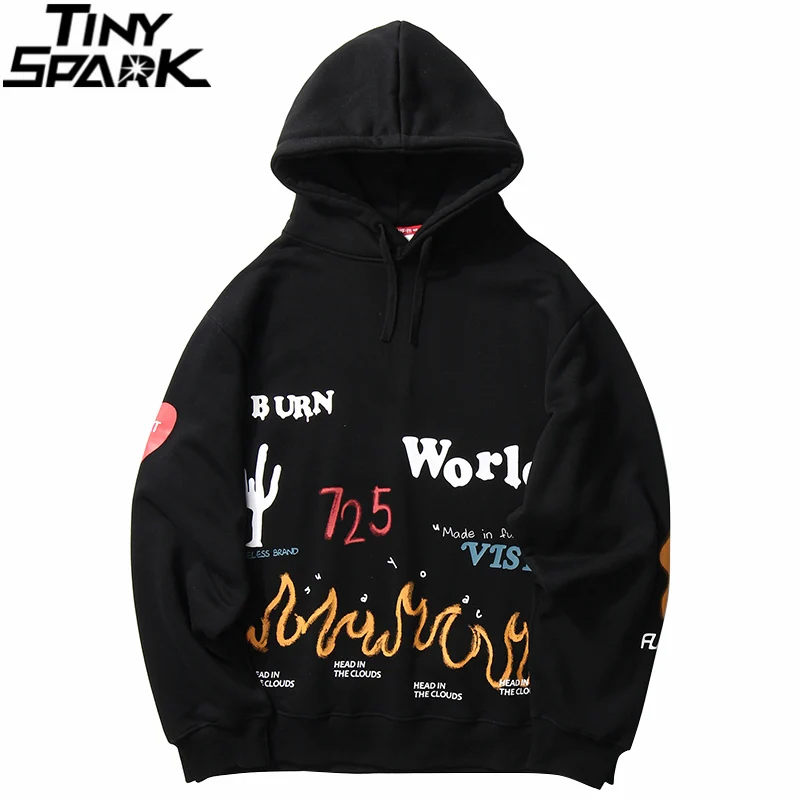 2021 Harajuku Hoodie Sweatshirt Men Streetwear Fire Flame Graffiti Hip Hop Hoodie Pullover Cotton Fleece Winter Sweatshirt Black
2021 Harajuku Hoodie Sweatshirt Men Streetwear Fire Flame Graffiti Hip Hop Hoodie Pullover Cotton Fleece Winter Sweatshirt Black