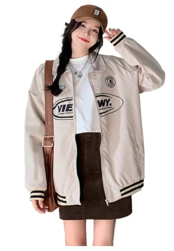 2021NEW Spring autumn new loose baseball uniform jacket Korean trend vintage casual handsome all-match reflective coat men
2021NEW Spring autumn new loose baseball uniform jacket Korean trend vintage casual handsome all-match reflective coat men