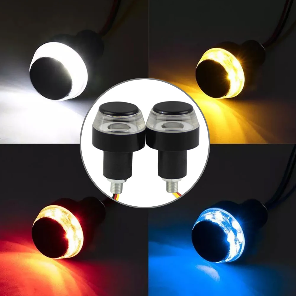 LED Turn Signals Motorcycle Light 12V Handle Bar End Light 22mm Handlebar Amber Grip Plug Signal CNC Motorcycle Led Handle Bar
LED Turn Signals Motorcycle Light 12V Handle Bar End Light 22mm Handlebar Amber Grip Plug Signal CNC Motorcycle Led Handle Bar