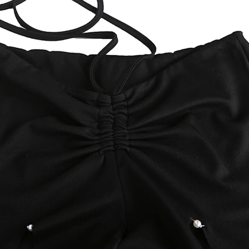 TWOTWINSTYLE Casual Hollow Out Trousers For Women High Waist Irregular Lace Up Full Length Flare Pants Female Summer Fashion New
TWOTWINSTYLE Casual Hollow Out Trousers For Women High Waist Irregular Lace Up Full Length Flare Pants Female Summer Fashion New