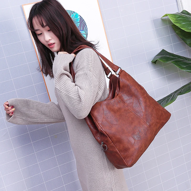 2019 New Vintage Leather luxury handbags women bags designer bags famous brand women bags Large Capacity Tote Bags for women sac
2019 New Vintage Leather luxury handbags women bags designer bags famous brand women bags Large Capacity Tote Bags for women sac