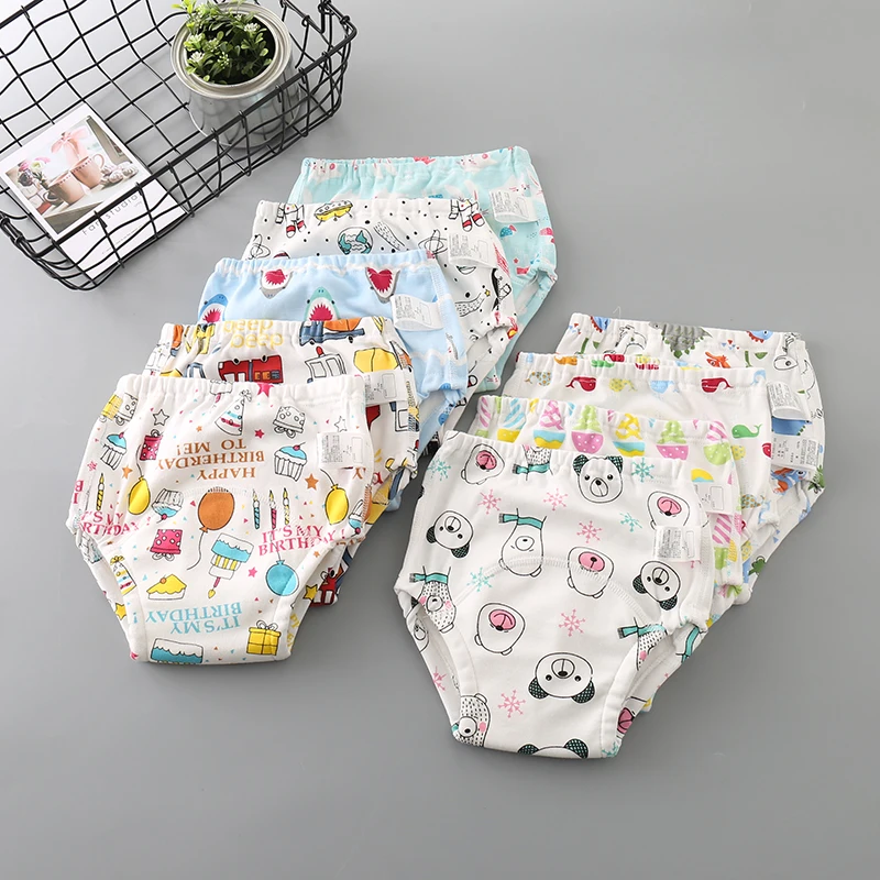 6 Layers Crotch Baby Training Diaper Pants Reusable Washable Leak-proof Potty Training Pants Underwear Cotton Diaper Cover
6 Layers Crotch Baby Training Diaper Pants Reusable Washable Leak-proof Potty Training Pants Underwear Cotton Diaper Cover