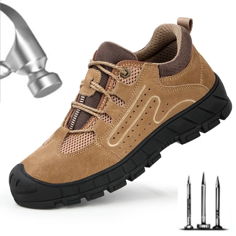 Breathable Safety Shoes Men Steel Toe Shoes Puncture Proof Work Safety Boots Men Work Shoes Wear-resistant Hiking Work Sneakers
Breathable Safety Shoes Men Steel Toe Shoes Puncture Proof Work Safety Boots Men Work Shoes Wear-resistant Hiking Work Sneakers