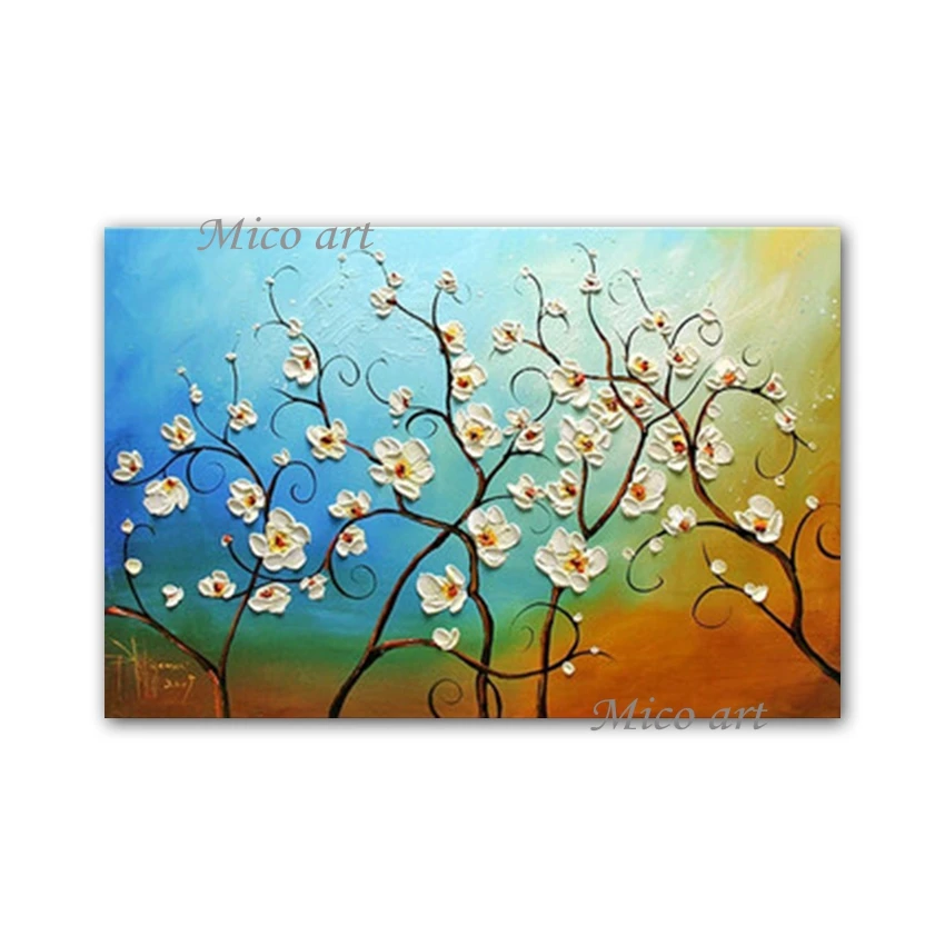 Knife Flower Art Oil Painting Real Handmade Flower Canvas Wall Picture Art Decorative Items Textured Acrylic Artwork Paintings
Knife Flower Art Oil Painting Real Handmade Flower Canvas Wall Picture Art Decorative Items Textured Acrylic Artwork Paintings