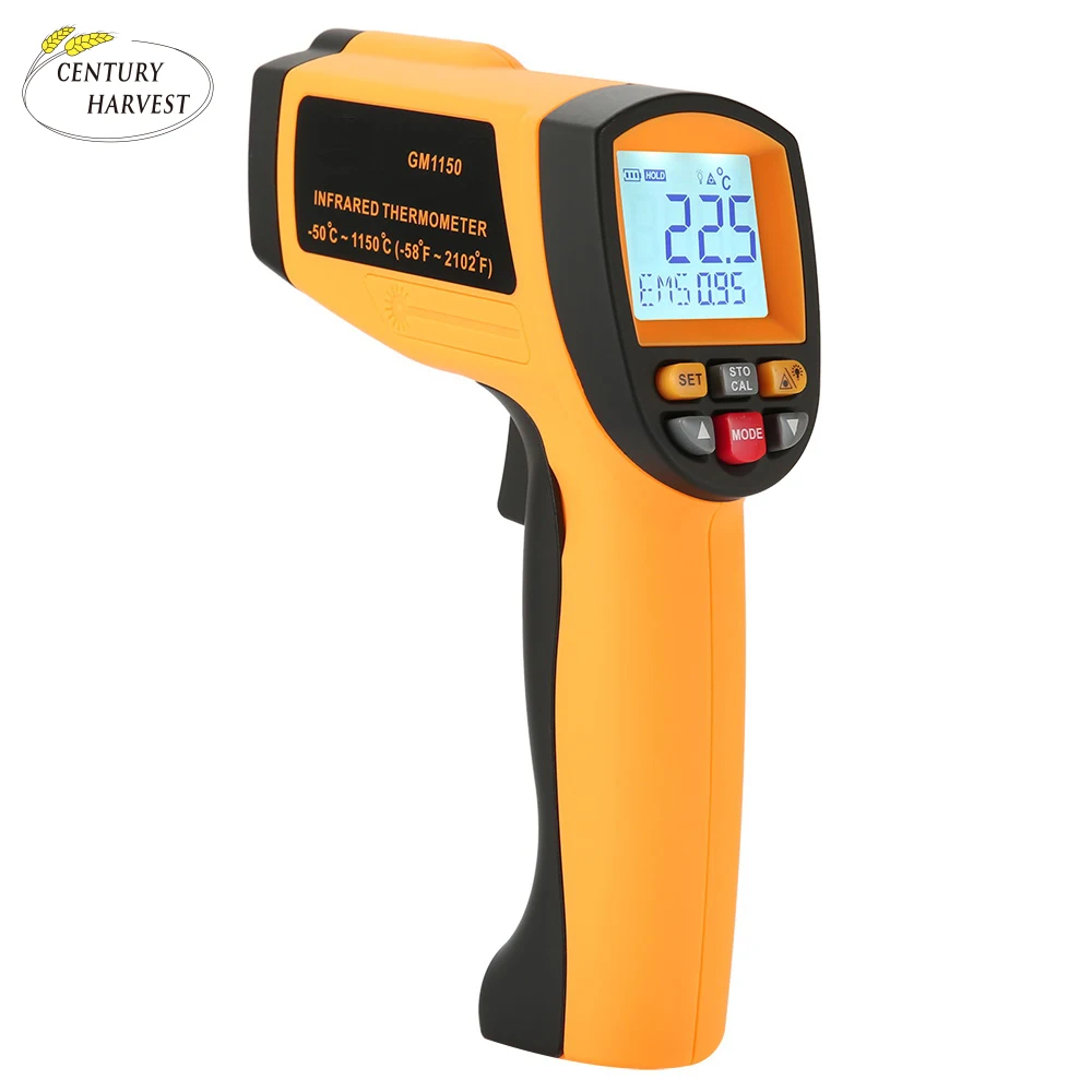 S-HW1150 IR laser Infrar ed thermo meter high temperature Industrial Non-contact Digital Thermometer
S-HW1150 IR laser Infrar ed thermo meter high temperature Industrial Non-contact Digital Thermometer