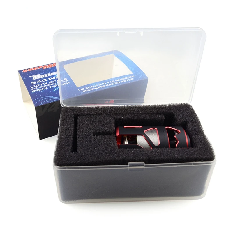 SURP HOBBY Rocket 540 V4S 4.0T 4.5T Sensored Brushless Motor for Modified Competition 1/10 1/12 F1 RC Car
SURP HOBBY Rocket 540 V4S 4.0T 4.5T Sensored Brushless Motor for Modified Competition 1/10 1/12 F1 RC Car