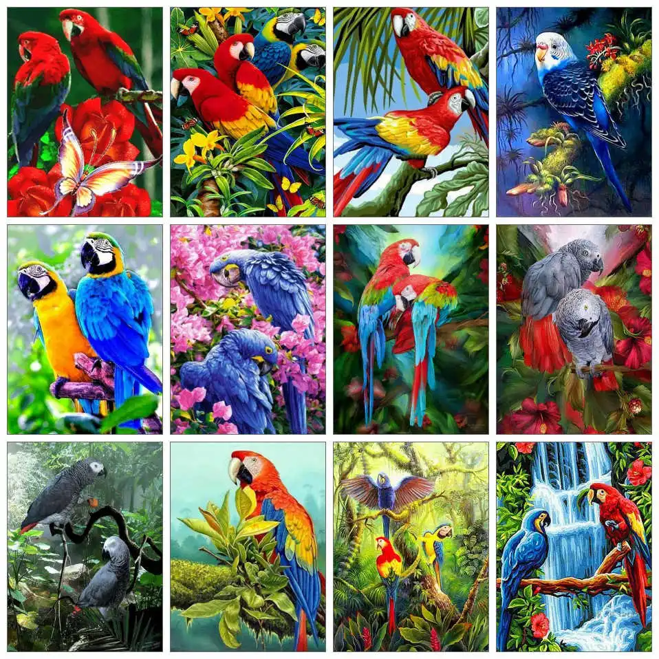 AZQSD 5d Diamond Painting Parrot Diamond Embroidery Animal Mosaic Art Picture Of Rhinestones Gift Home Decor
AZQSD 5d Diamond Painting Parrot Diamond Embroidery Animal Mosaic Art Picture Of Rhinestones Gift Home Decor