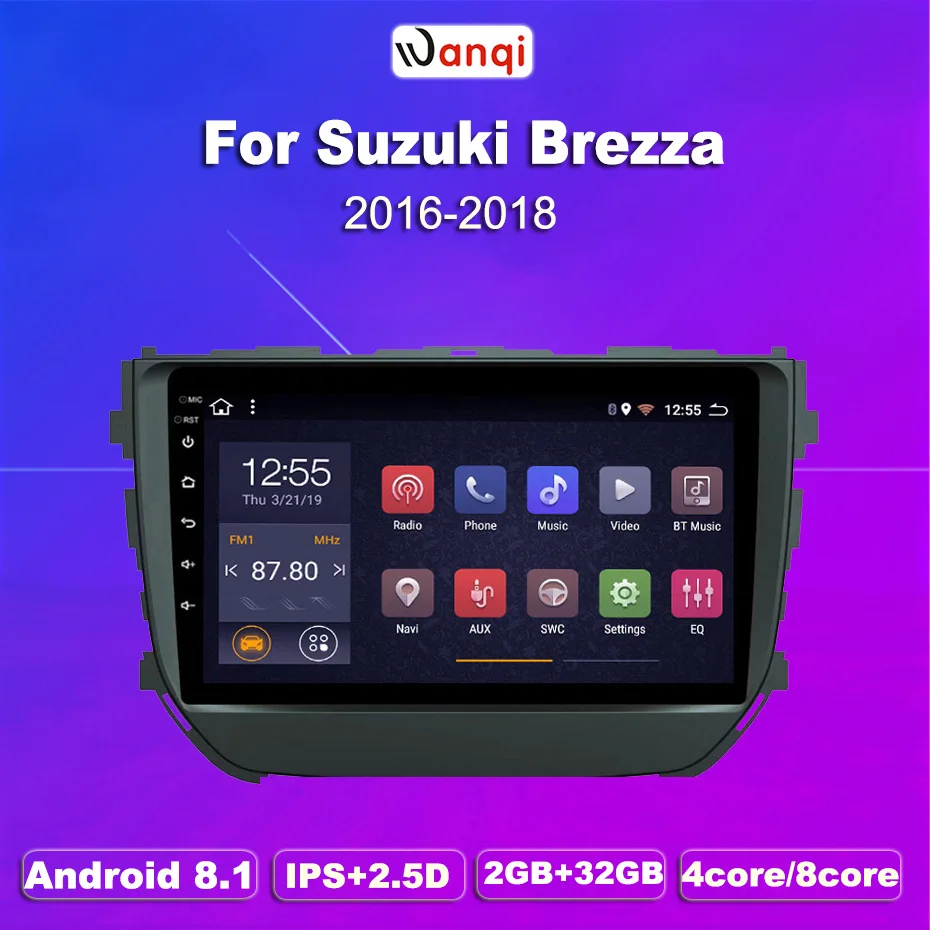 2G ram 32G rom Android 8 1 автомобильный мультимидийный Навигатор Радио стерео для maruti suzuki