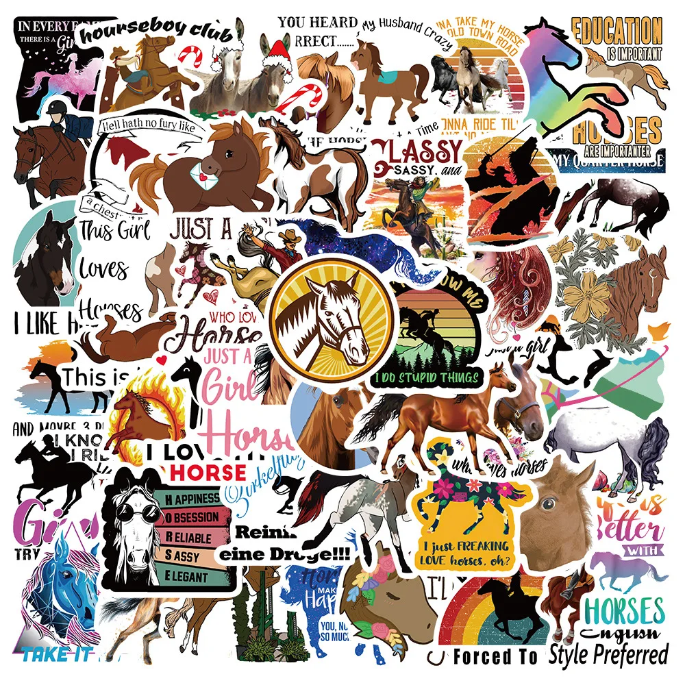 10/30/50PCS Horse racing tide brand tourism Stickers DIY Bike Travel Luggage Phone Laptop Waterproof Funny Sticker Decals Toys
10/30/50PCS Horse racing tide brand tourism Stickers DIY Bike Travel Luggage Phone Laptop Waterproof Funny Sticker Decals Toys