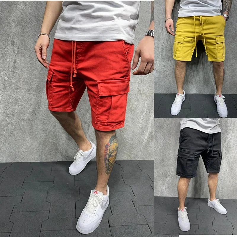 Hip Hop Overalls Pants 2021New Summer Men's Fashion Casual Sports Jogging High Street Multi-Pocket Polyester Five-Point Shorts
Hip Hop Overalls Pants 2021New Summer Men's Fashion Casual Sports Jogging High Street Multi-Pocket Polyester Five-Point Shorts