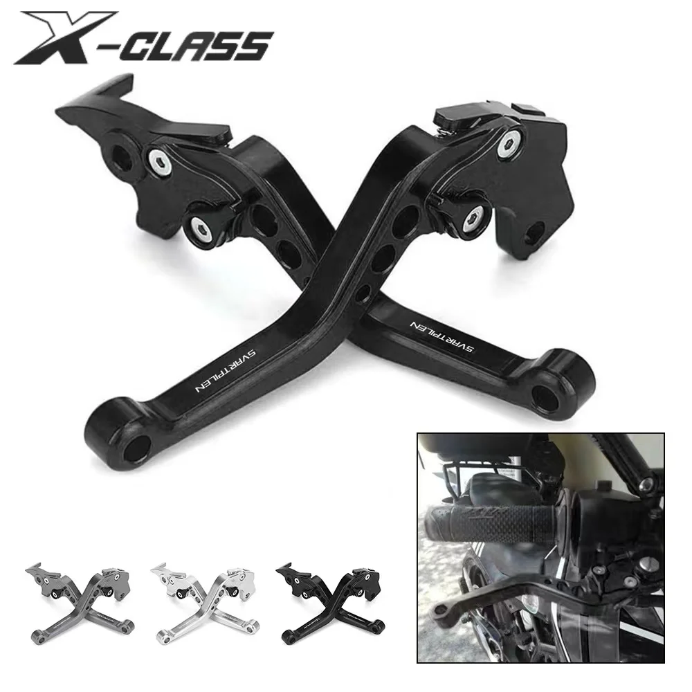 Motorcycle Brake Clutch Levers Adjustable Lever CNC Aluminum Accessories for Husqvarna Svartpilen 401 250 2018 2019 2020 2021
Motorcycle Brake Clutch Levers Adjustable Lever CNC Aluminum Accessories for Husqvarna Svartpilen 401 250 2018 2019 2020 2021