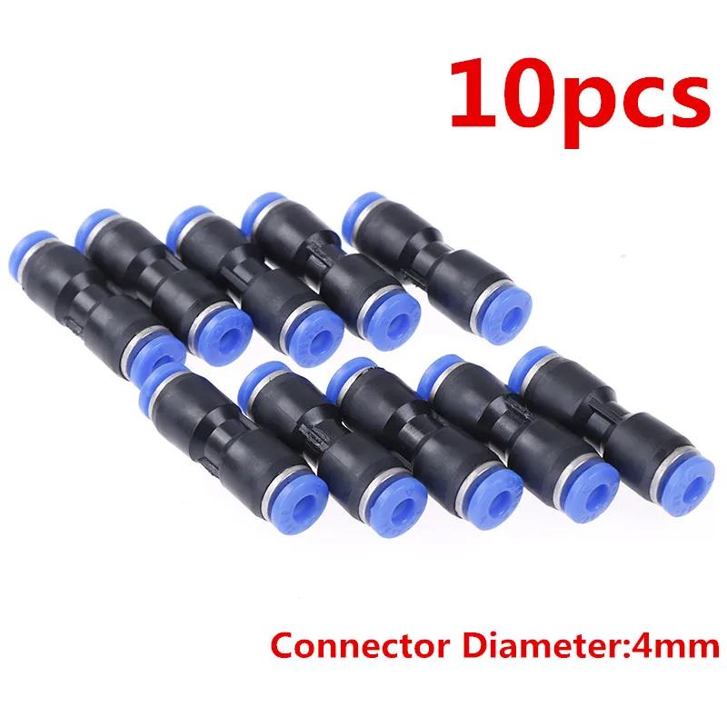 10Pcs/lot Pu-4mm Pneumatic Straight Union Connectors Push In Pneumatic Fittings For Air Pipe Air Water Tube Joint Accessories
10Pcs/lot Pu-4mm Pneumatic Straight Union Connectors Push In Pneumatic Fittings For Air Pipe Air Water Tube Joint Accessories