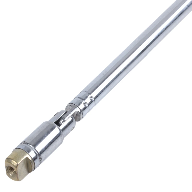 22 cm DAB radio, 100 centimeters of television 6 part telescopic antenna aerial silver
22 cm DAB radio, 100 centimeters of television 6 part telescopic antenna aerial silver