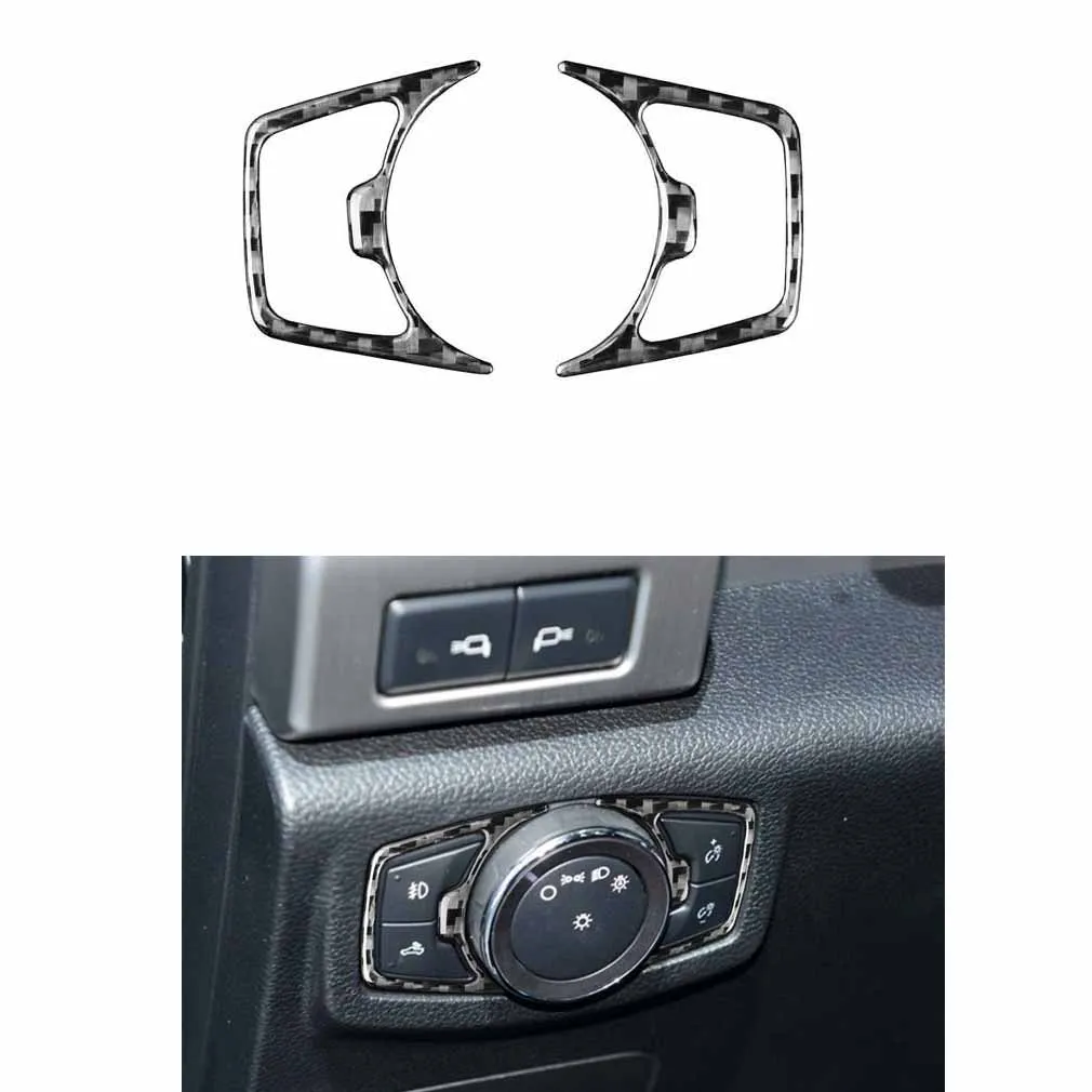 Наклейка на панель переключателя фар из углеродного волокна для Ford F-150 F150 17-20
Наклейка на панель переключателя фар из углеродного волокна для Ford F-150 F150 17-20
