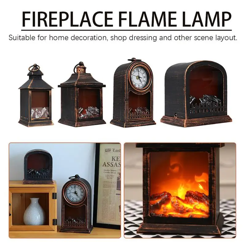 Wind Simulation LED Night Light Patio Table Lamp Christmas Portable Oil Lamp Flame Lanterns Desk Window Decor Light 
Wind Simulation LED Night Light Patio Table Lamp Christmas Portable Oil Lamp Flame Lanterns Desk Window Decor Light