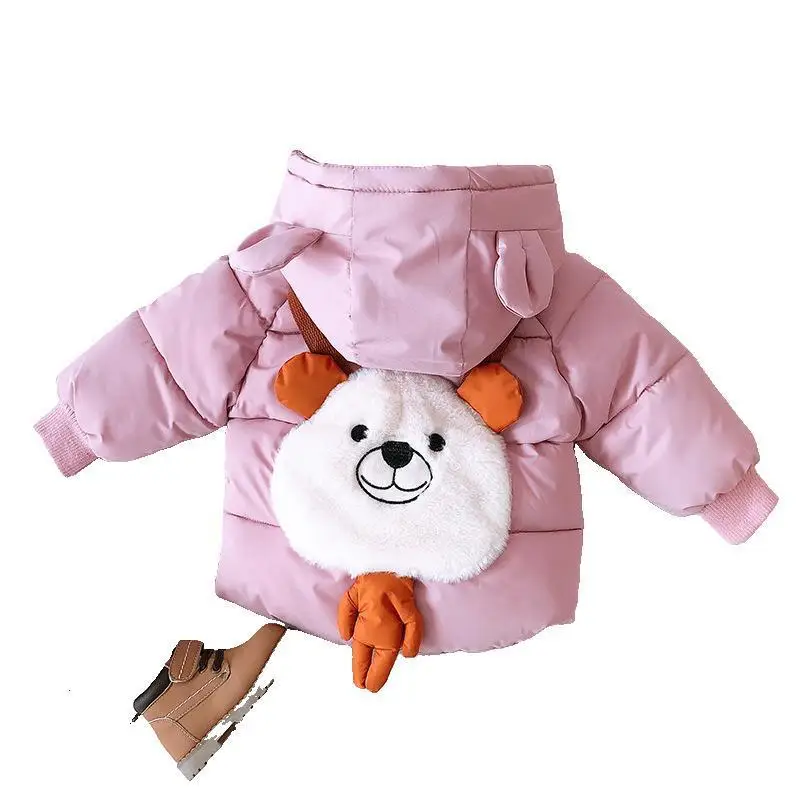 Winter Clothes Baby Girl Cartoon Down Jacket Toddler Girls Thicken Cotton-padded Coat Newborn Kids Hooded Casual Thermal Parkas
Winter Clothes Baby Girl Cartoon Down Jacket Toddler Girls Thicken Cotton-padded Coat Newborn Kids Hooded Casual Thermal Parkas