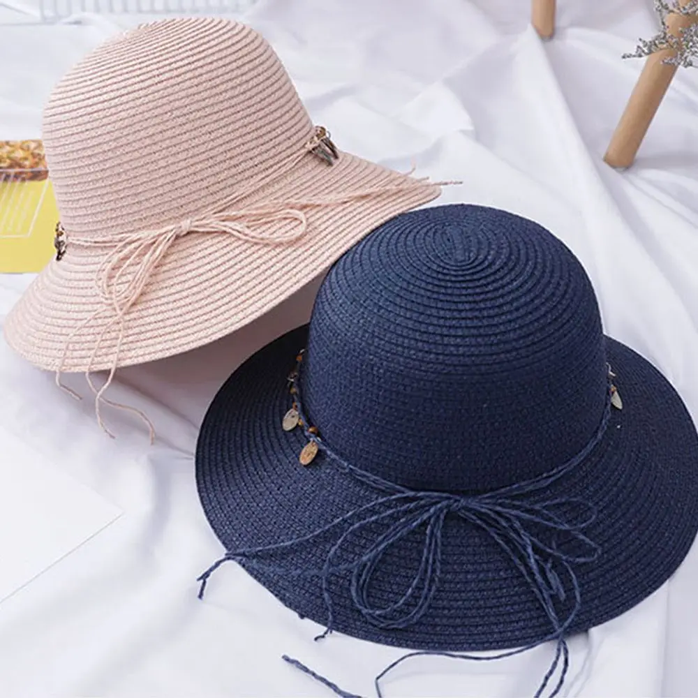 1PC Foldable Wide Brim Straw Hat Floppy Girls Sun Hat Simple Beach Women Summer Hat UV Protection Travel Cap Lady Cap Female
1PC Foldable Wide Brim Straw Hat Floppy Girls Sun Hat Simple Beach Women Summer Hat UV Protection Travel Cap Lady Cap Female