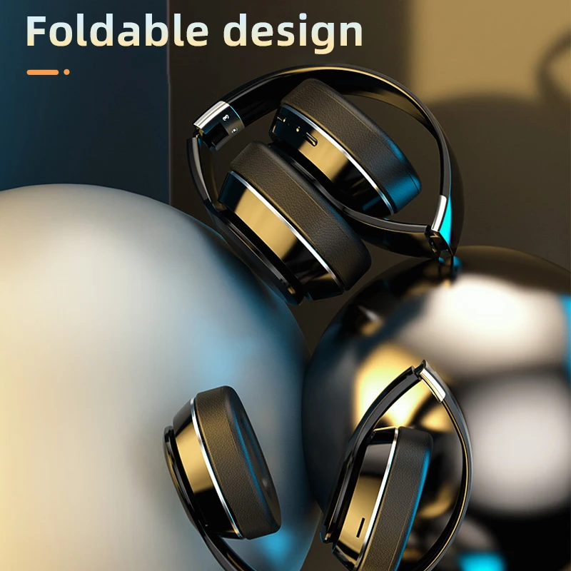 New VJ320 HiFi Headphones Wireless Bluetooth 5.0 Foldable Support TF Card/FM Radio/Bluetooth Stereo Headset With Mic Deep Bass
New VJ320 HiFi Headphones Wireless Bluetooth 5.0 Foldable Support TF Card/FM Radio/Bluetooth Stereo Headset With Mic Deep Bass