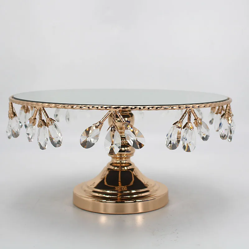 High-End crystal Mirror Wedding Dessert Table Cake Dish Gold Cake Stand Gold Dessert Rack Cake Shows Tray
High-End crystal Mirror Wedding Dessert Table Cake Dish Gold Cake Stand Gold Dessert Rack Cake Shows Tray