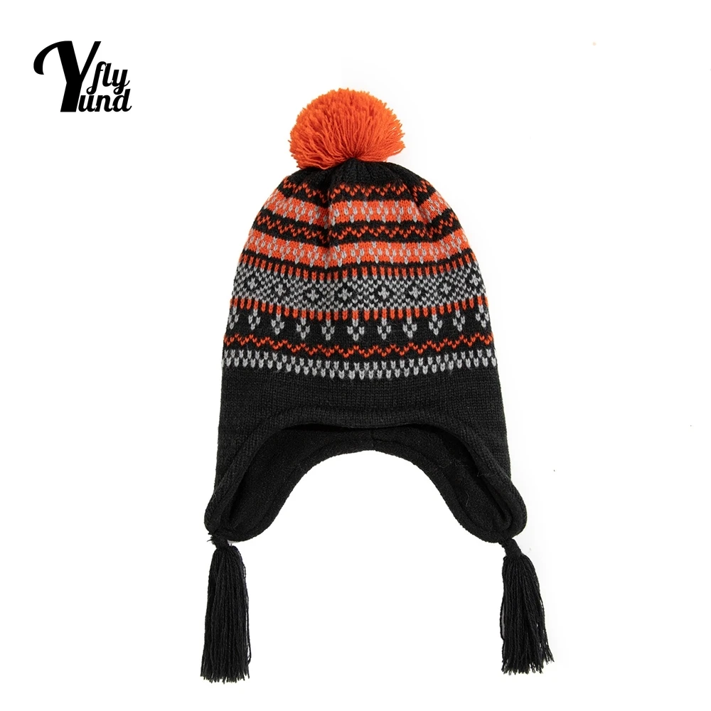 Yundfly Children's Printed Furball Hat Comfortable Warm Knitting Cap with Tassel Fashion Handmade Crochet Baby Headwear Kid Gift
Yundfly Children's Printed Furball Hat Comfortable Warm Knitting Cap with Tassel Fashion Handmade Crochet Baby Headwear Kid Gift