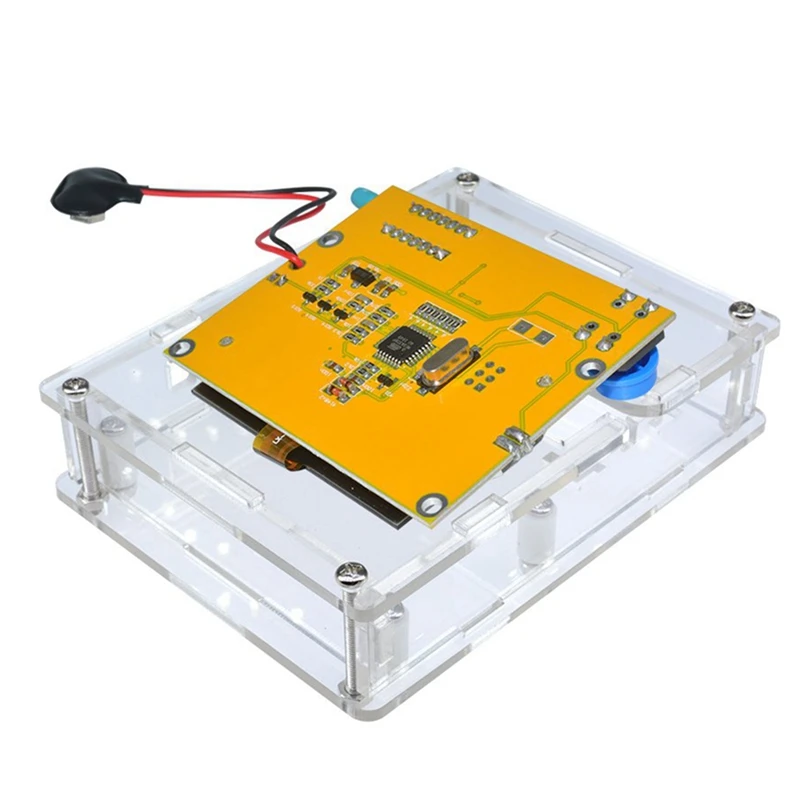 LCR-T4 ESR Meter Transistor Tester Diode Triode Capacitance SCR Inductance 328 LCD Display MOS PNP NPN (Battery Case)
LCR-T4 ESR Meter Transistor Tester Diode Triode Capacitance SCR Inductance 328 LCD Display MOS PNP NPN (Battery Case)
