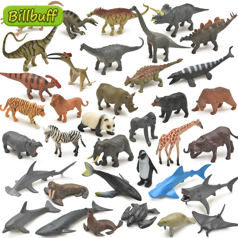 12pcs Simulation Mini Jungle Animals Model Lion Tiger Shark Whale Dinosaur PVC Action Figures Educational toys for children Gift
12pcs Simulation Mini Jungle Animals Model Lion Tiger Shark Whale Dinosaur PVC Action Figures Educational toys for children Gift