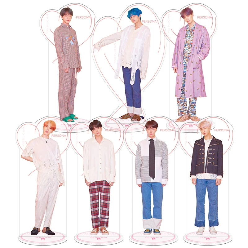 New Jungkook Kim Taehyung V Park Jimin RM J-Hope JIN Bangtan Boys Peripheral Acrylic Stand-Up Table Decoration
New Jungkook Kim Taehyung V Park Jimin RM J-Hope JIN Bangtan Boys Peripheral Acrylic Stand-Up Table Decoration