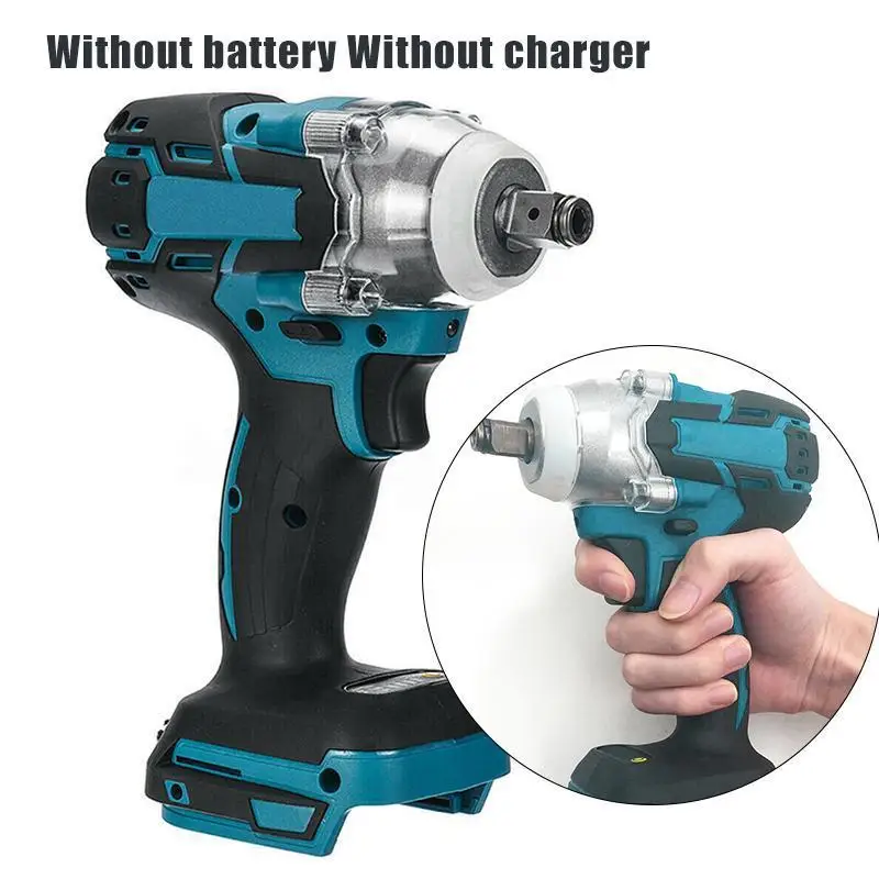 1/2 Socket Wrench Cordless Without Battery For Makita 18v Battery 18V-520N.M Electric Impact Wrench Rechargeable
1/2 Socket Wrench Cordless Without Battery For Makita 18v Battery 18V-520N.M Electric Impact Wrench Rechargeable