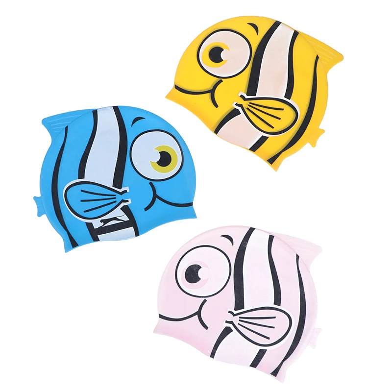 The New Cartoon Fish Design Children Earcover Silicone Waterproof Swimming Cap Elastic Material Fish Cartoon Diving Cap Swimming
The New Cartoon Fish Design Children Earcover Silicone Waterproof Swimming Cap Elastic Material Fish Cartoon Diving Cap Swimming